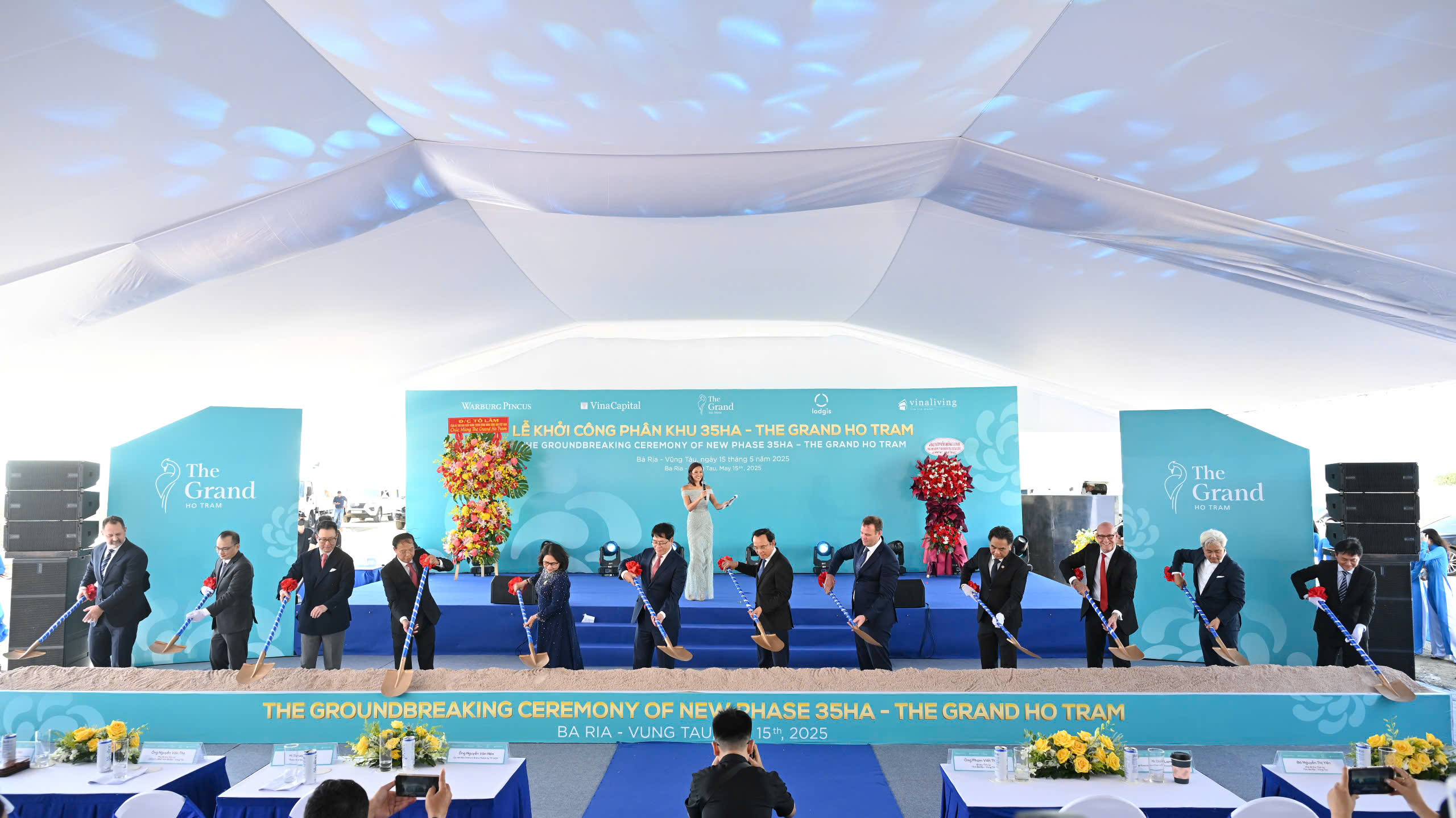 Lễ khởi công phân khu Maia Resort Hồ tràm ngày 15/5/2025